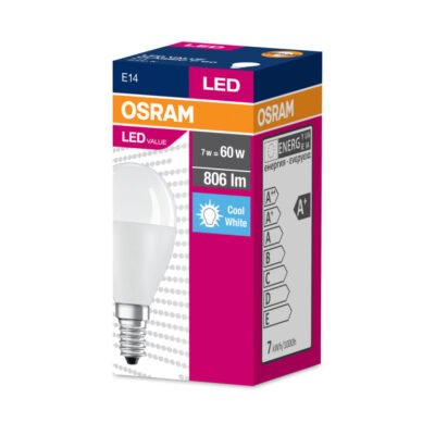 Żarówka LED VALUE CLASSIC P 60 E14 7W 806lm 4000K 840 FR non-dim 4058075311923