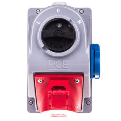 Zestaw instalacyjny z gniazdem 16A 5p (L-0-P) COMBO-POL 960615511W