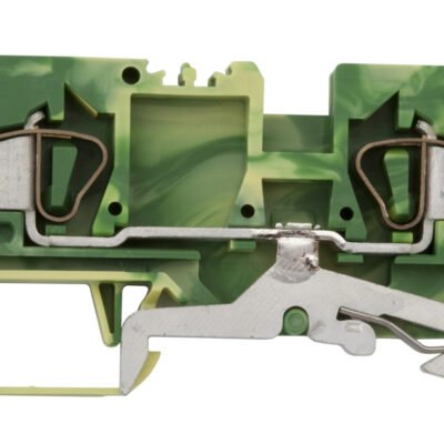 Złączka 2-przewodowa 6mm2 żółto-zielona 282-907