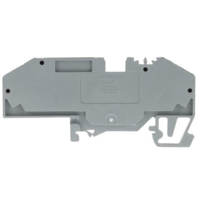 Złączka bezpiecznikowa 6mm2 szara 25A bezpiecznik płaski DIN 35mm 282-696