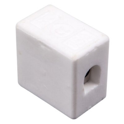 Złączka gwintowa porcelanowa 10mm 1-tory biała CPO-15A-1P 80721516