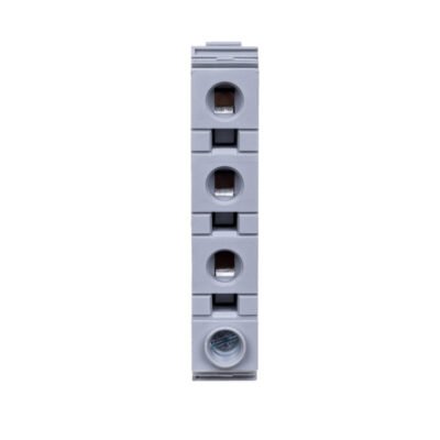 Złączka rozgałęźna 1x 35mm2 zacisk gwintowany 3x 10mm2 zacisk sprężynowy szara 284-621