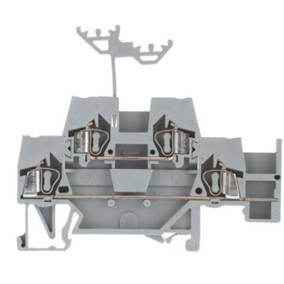 Złączka szynowa 2-piętrowa 2,5mm2 L / L szara 280-520