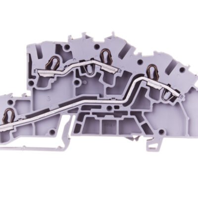 Złączka szynowa 2-piętrowa 2,5mm2 L/L szara 2003-7642 TOPJOBS