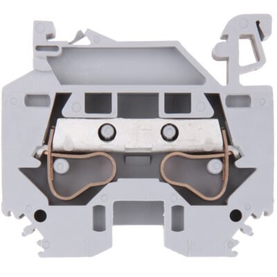 Złączka szynowa 2-przewodowa 10mm2 szara 284-101