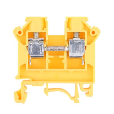 Złączka szynowa 2-przewodowa 10mm2 żółta NOWA ZSG 1-10.0Nz 11521314