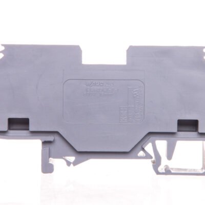 Złączka szynowa 2-przewodowa 16mm2 szara 283-601