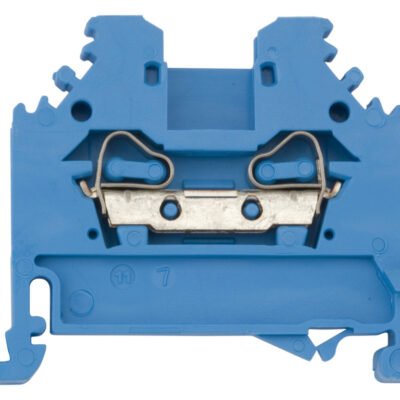 Złączka szynowa 2-przewodowa 2,5mm2 niebieska 280-104