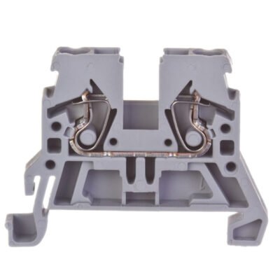 Złączka szynowa 2-przewodowa 2,5mm2 szara 870-901