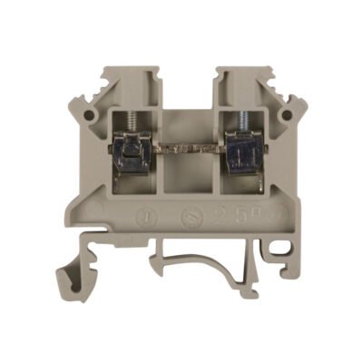 Złączka szynowa 2-przewodowa 2,5mm2 szara NOWA ZSG 1-2.5Ns 11221312