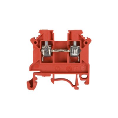 Złączka szynowa 2-przewodowa 4mm2 czerwona NOWA ZSG1-4.0Nc 11321311