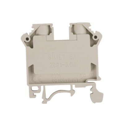 Złączka szynowa 2-przewodowa 6mm2 szara NOWA ZSG 1-6.0Ns 11421312