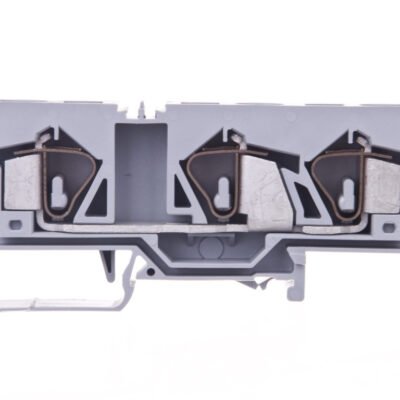 Złączka szynowa 3-przewodowa 16mm2 szara 283-671