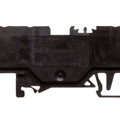 Złączka szynowa 3-przewodowa 2,5mm2 czarna 280-671