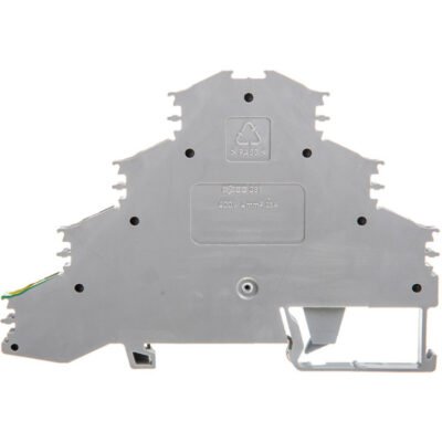 Złączka szynowa 4-piętrowa 4mm2 L1 L2 L3 PE szara 281-530