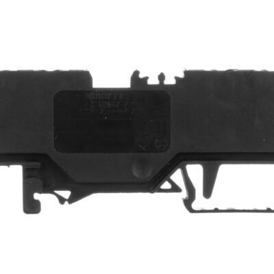 Złączka szynowa 4-przewodowa 2,5mm2 czarna 280-831