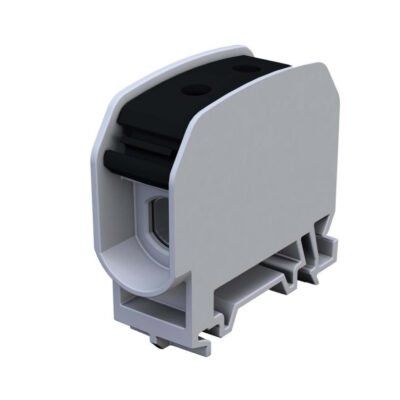 Złączka szynowa gwintowa 16mm Al/Cu STB 16 (87110) SIMBLOCK czarna 81000007