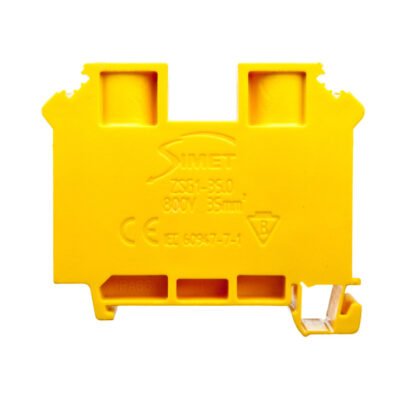 Złączka szynowa gwintowa 2-przewodowa 35mm2 żółta ZSG1-35.0 12701314