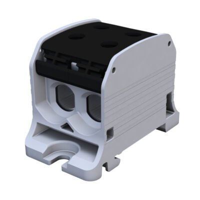 Złączka szynowa gwintowa Al/Cu STB 50-2 (87320) SIMBLOCK czarny 81002007