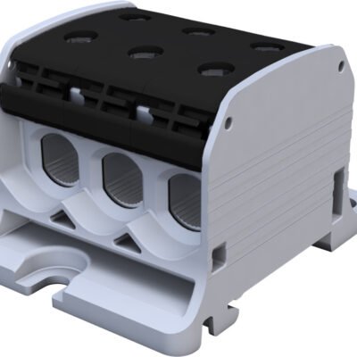 Złączka szynowa gwintowa Al/Cu STB 50-3 (87360) SIMBLOCK czarny 81003007