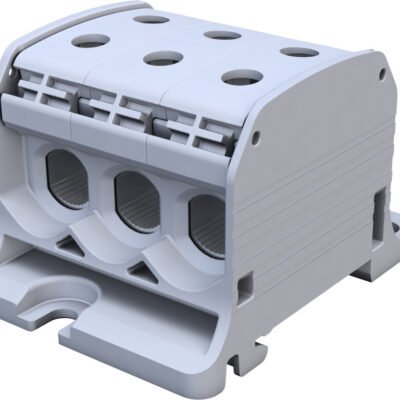 Złączka szynowa gwintowa Al/Cu STB 50-3 (87360) SIMBLOCK szary 81003002