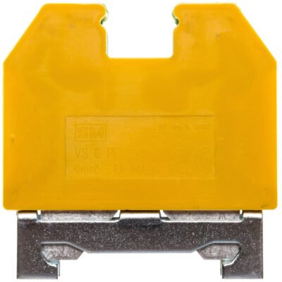 Złączka szynowa gwintowa ochronna 6mm2 zielono-żółta VS 6 PE 003901497
