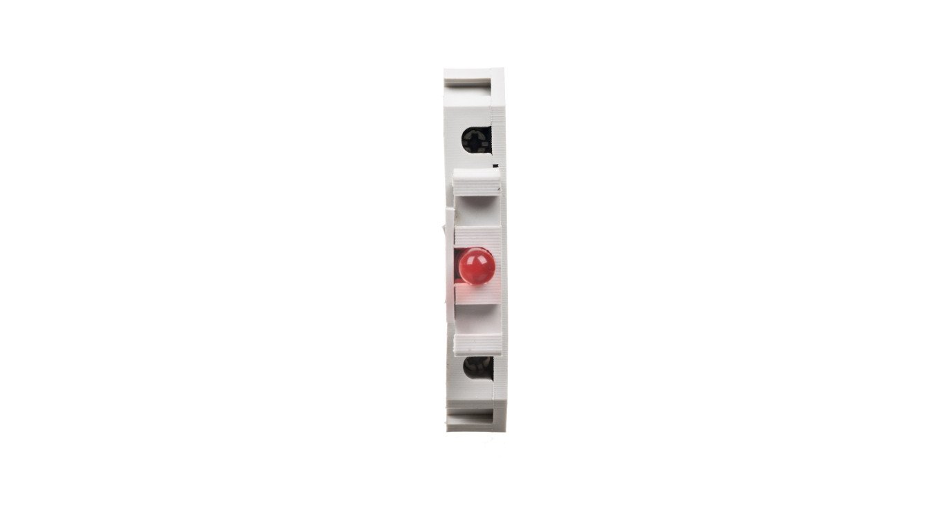 Złączka szynowa gwintowa z sygnalizacją bezpiecznika 2,5 mm ZUB1-2.5D 13202982