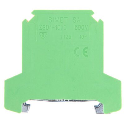 Złączka szynowa ochronna 10mm2 zielono-żółta ZSO 1-10.0 14503319