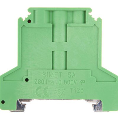 Złączka szynowa ochronna 4mm2 zielono-żółta ZSO1-4.0 14313319