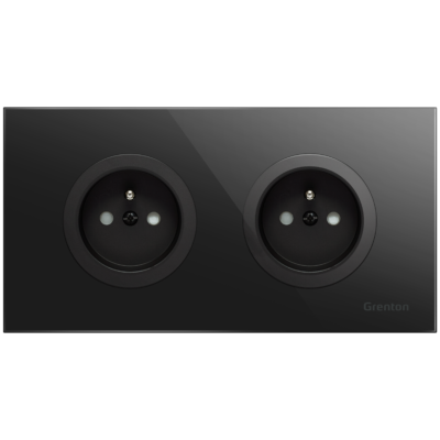 GRENTON Duo Socket Czarny V.3