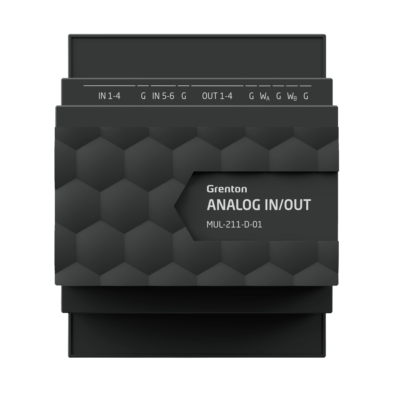 GRENTON ANALOG IN/OUT,DIN,TF-Bus,1-wire V.3
