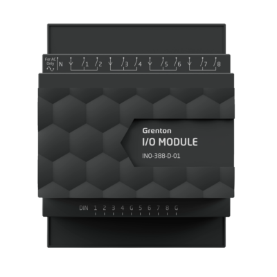 GRENTON I/O MODULE 8/8, DIN, TF-Bus V.3