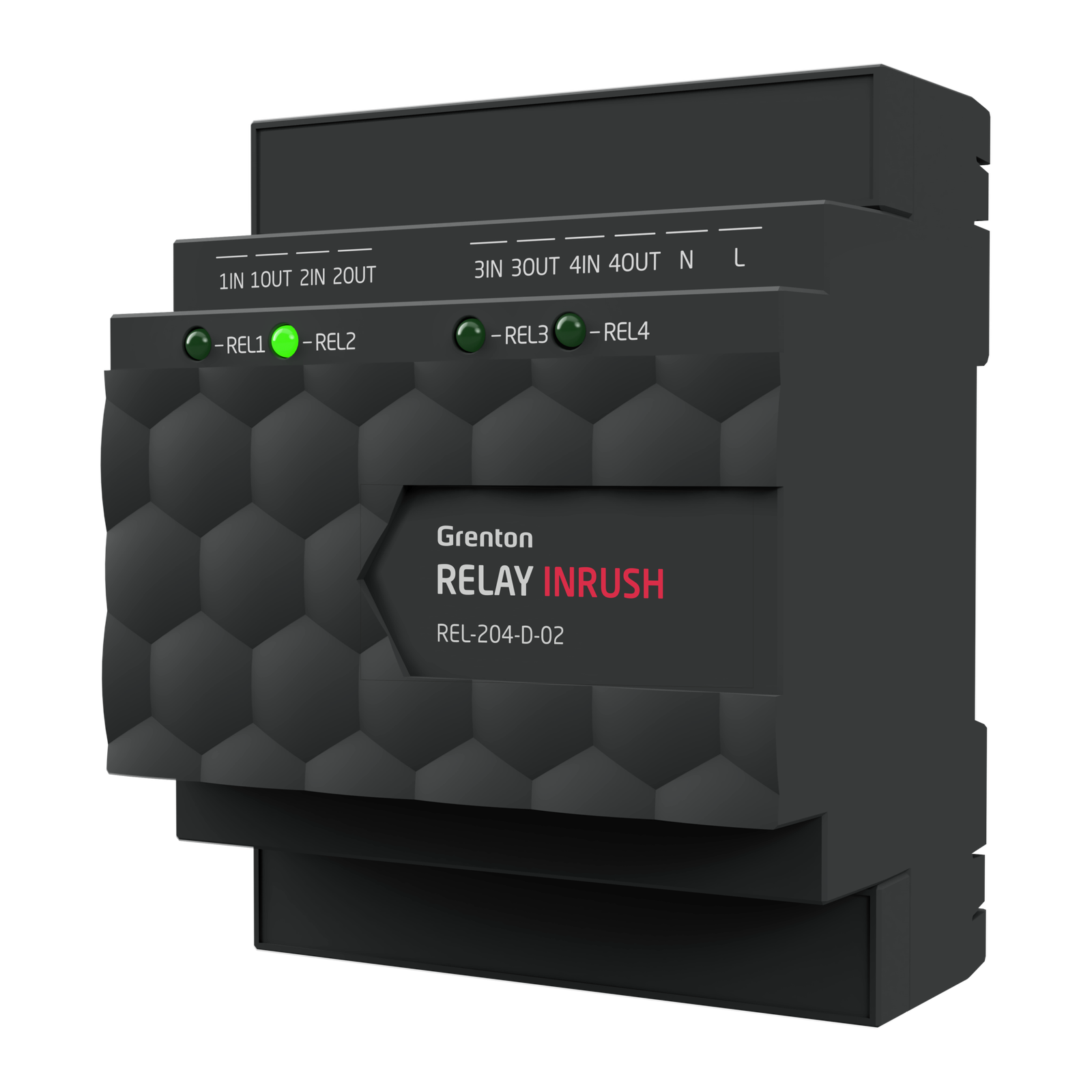 GRENTON RELAY 4HP INRUSH, DIN, TF-Bus V.3 - obrazek 3