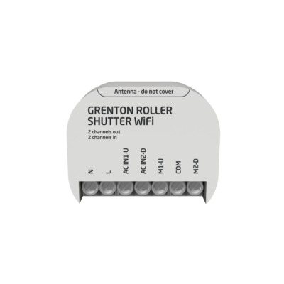 GRENTON ROLLER SHUTTER WiFi, FLUSH V.3