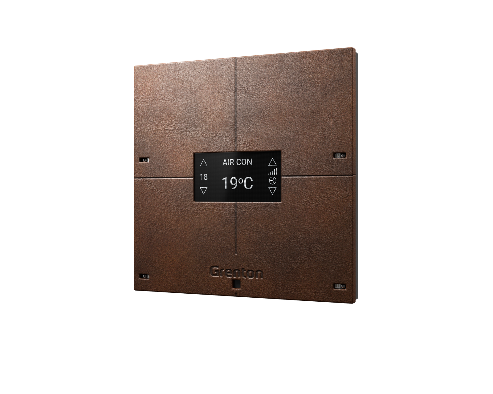 GRENTON SMART PANEL 4B, OLED, LEATHER TF-Bus, dark V.3 - obrazek 2
