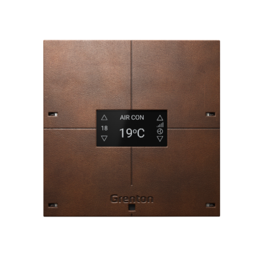 GRENTON SMART PANEL 4B, OLED, LEATHER TF-Bus, dark V.3