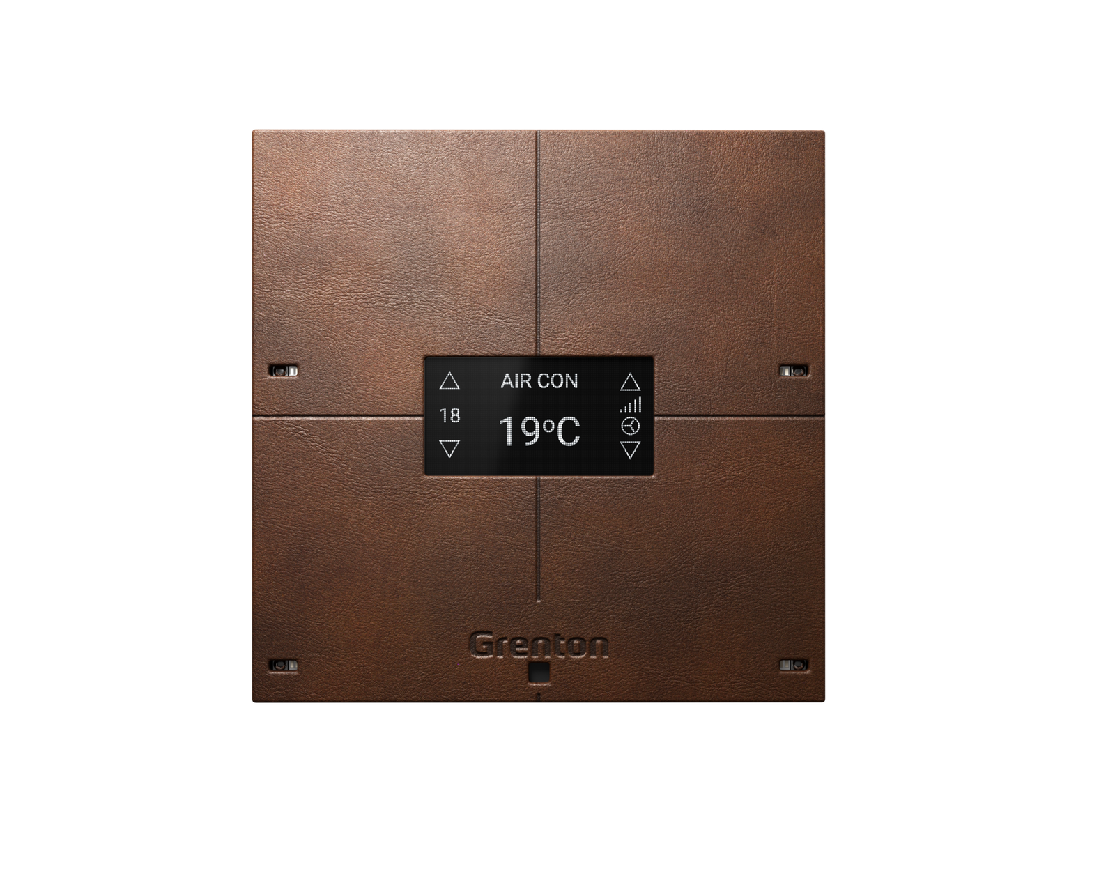 GRENTON SMART PANEL 4B, OLED, LEATHER TF-Bus, dark V.3