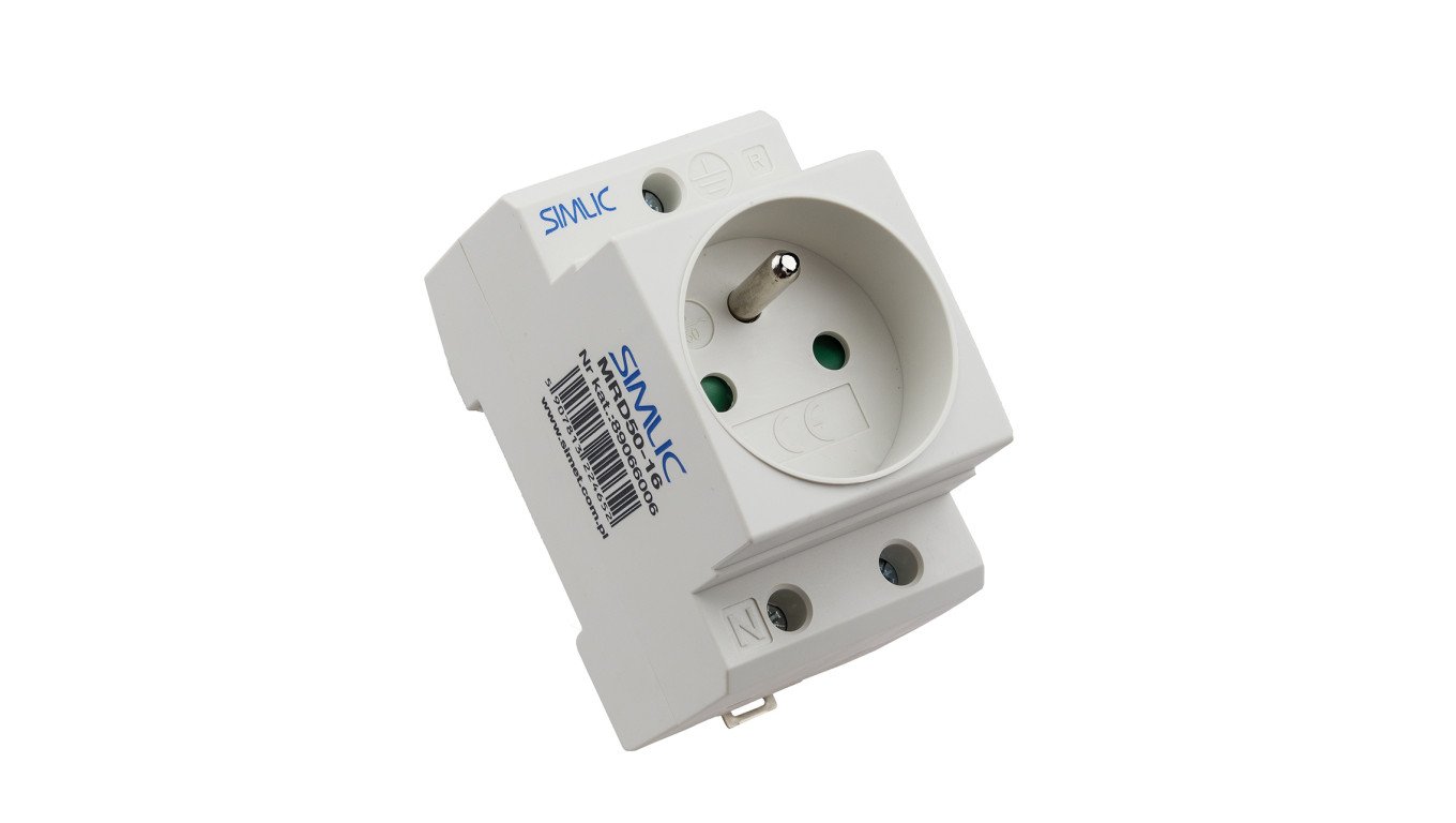 Gniazdo modułowe serwisowe 2P+Z 16A 230V SIMLIC MRD50-16 89066006