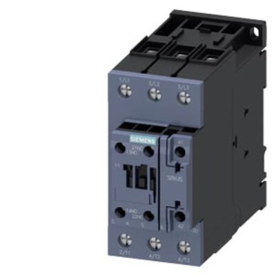 Stycznik AC-3 18,5kW 400V 1NO+1NC AC/DC 3P 3RT2035-1NB30