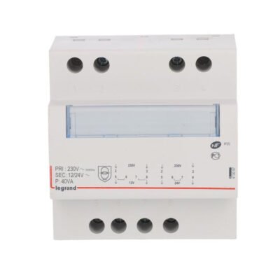 Transformator bezpieczeństwa modułowy TR340 230/12/24V 40VA 413097
