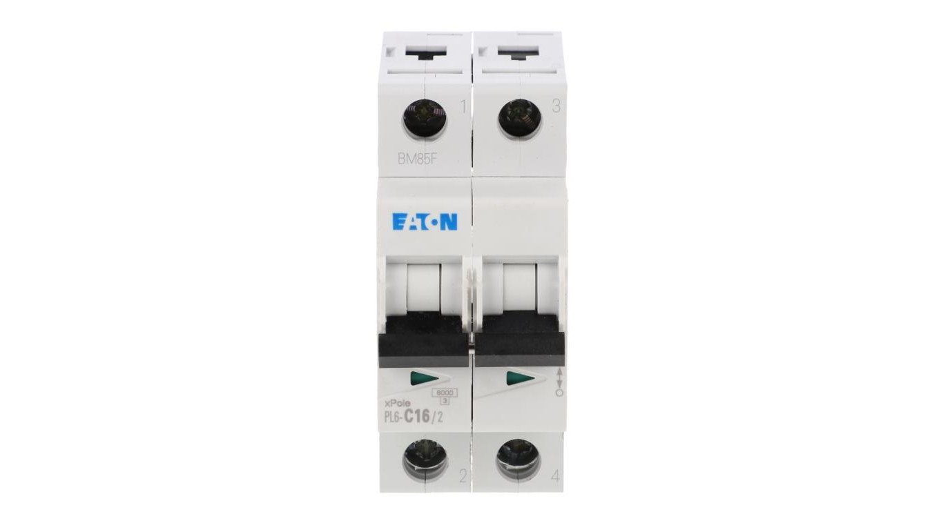 Wyłącznik nadprądowy 2P C 16A 6kA AC PL6-C16/2 286567
